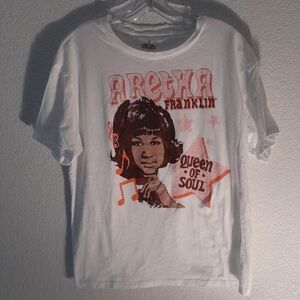 Aretha Franklin  Graphic T-Shirt - White